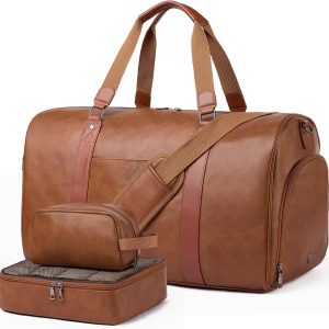 Leather 3-in-1 Duffle Bag