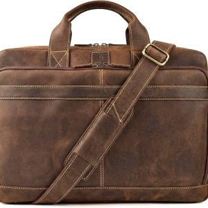 Full Grain Leather Messenger Bag